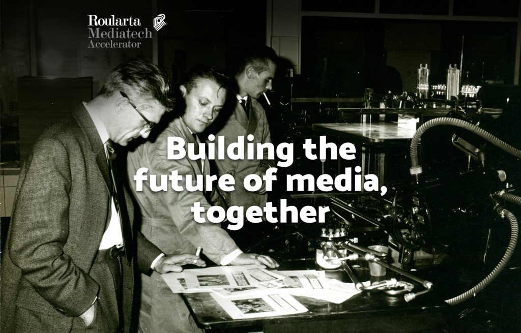 Roularta Mediatech Accelerator is a programme initiated by the Roularta Media Group, together with Duval Union, to provide support and guidance for media technology startups.
