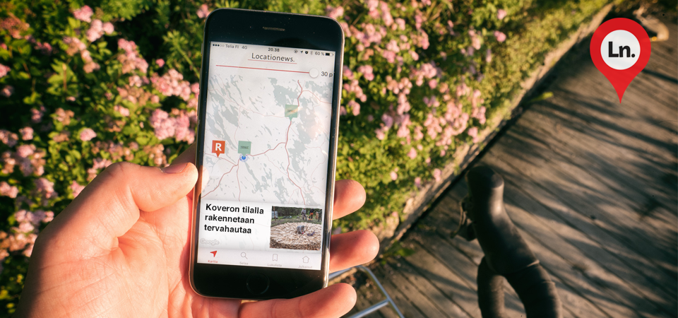 Locationews - Map-based application that changes the way your news is read