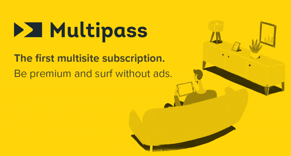 Multipass - One subscription to access paid content on multiple websites