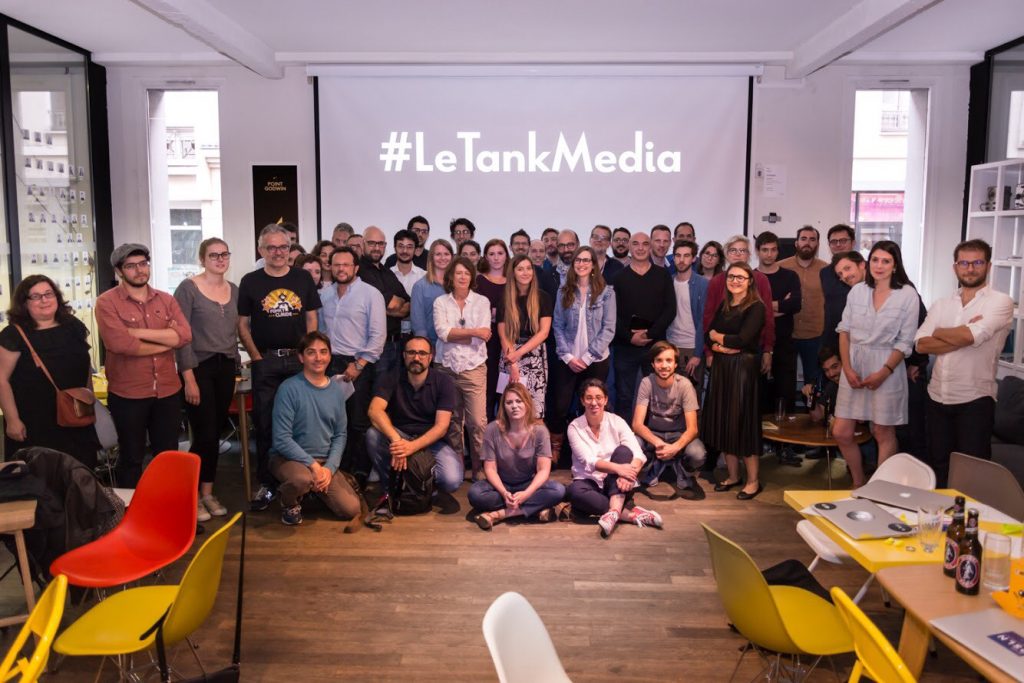 Le Tank Media has become one of the leading actors in media entrepreneurship in France. Using this experience it is now expanding its ambitions, with a 1700 m² space dedicated to emerging media opening soon, as well as other new projects.
