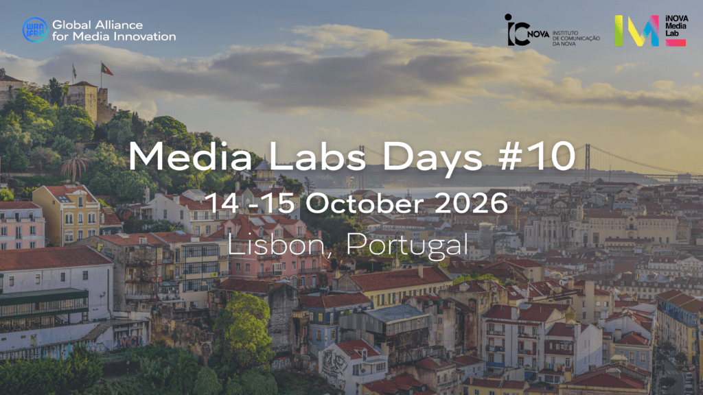 14 - 15 October 2026: Media Labs Days #10
